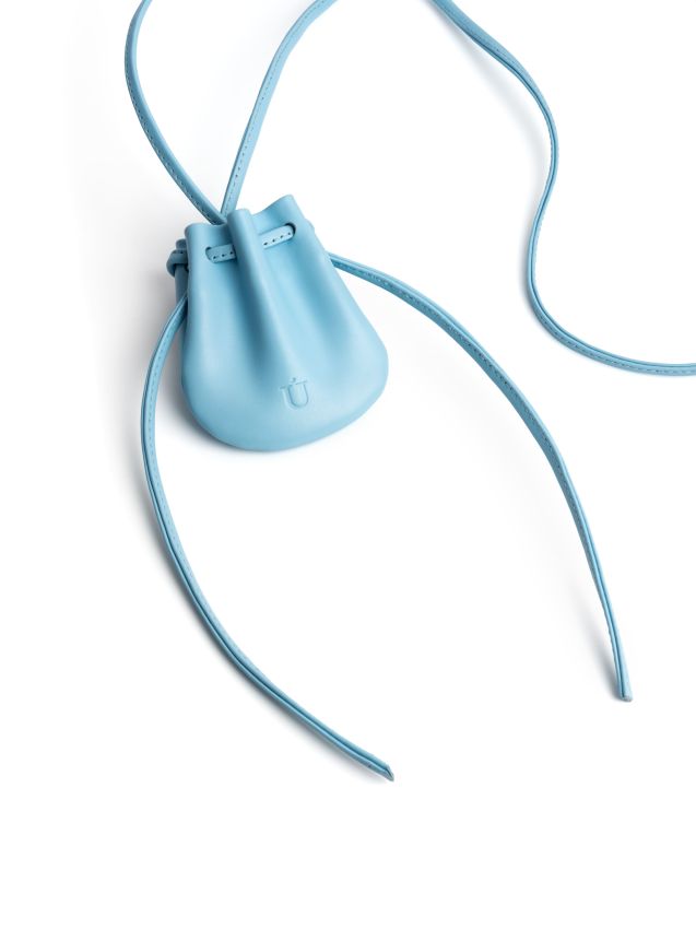 Блакитна сумка-пасок Pouch Mini