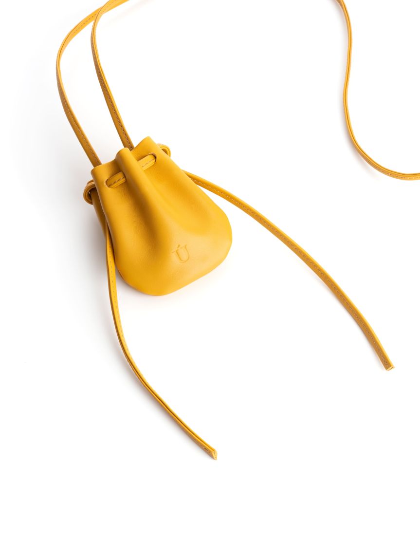 Жовта сумка-пасок Pouch Mini