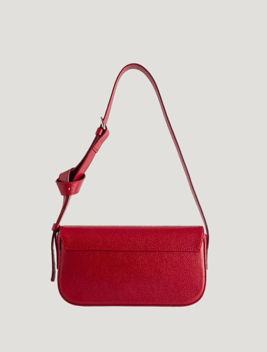 Baguette bag red