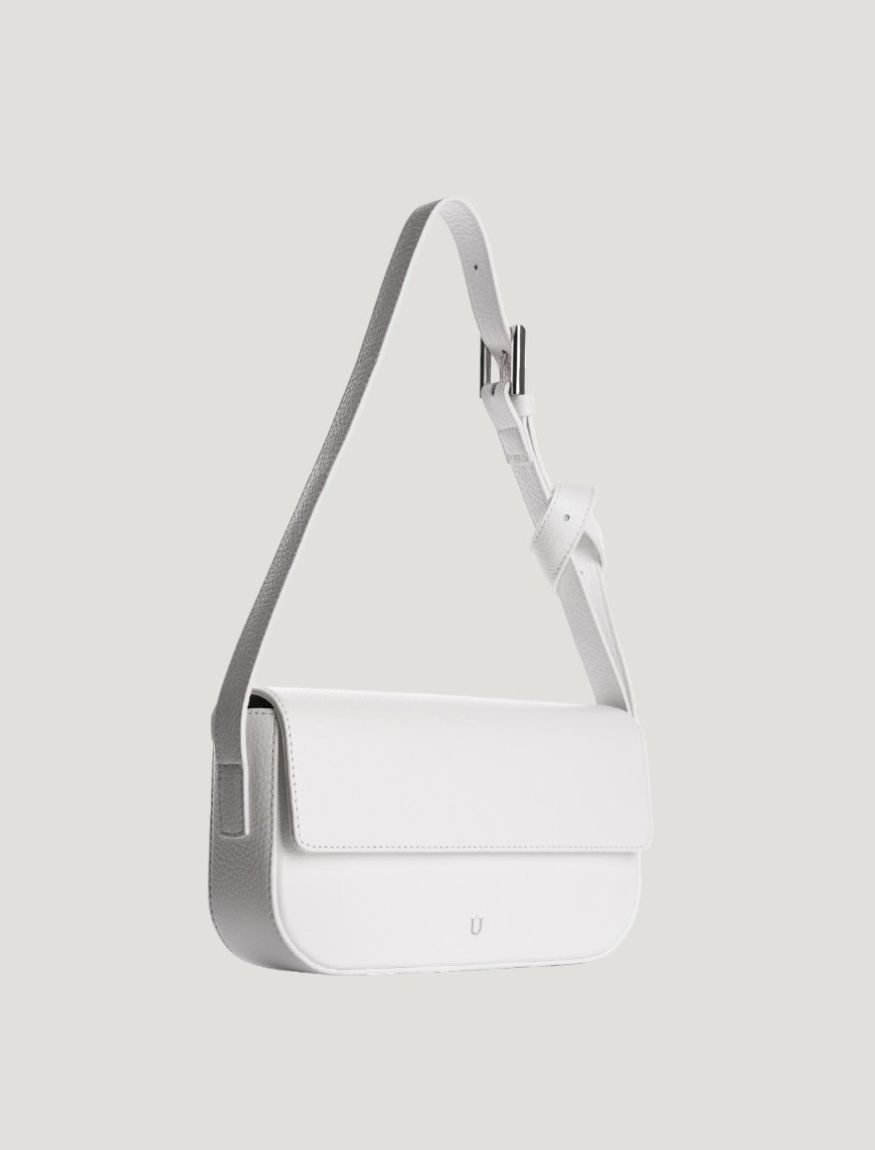 Baguette bag white