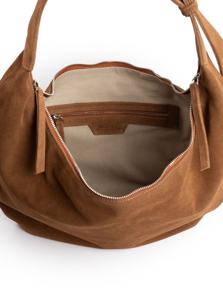 Hobo Drop bag Suede Toffee