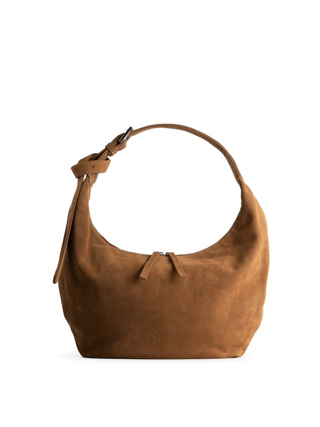 Hobo Drop bag Suede Toffee