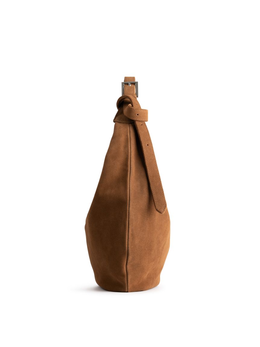 Hobo Drop bag Suede Toffee