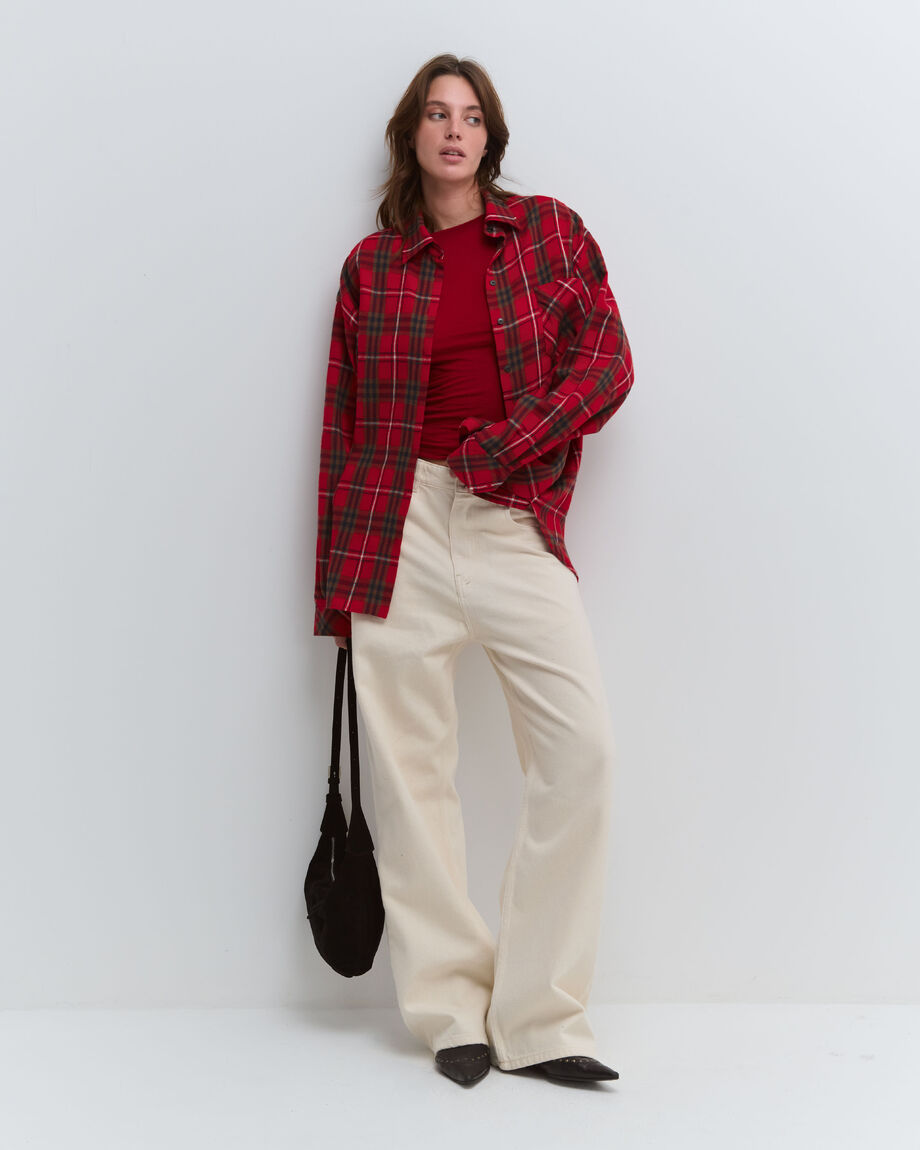 Milk wide jeans