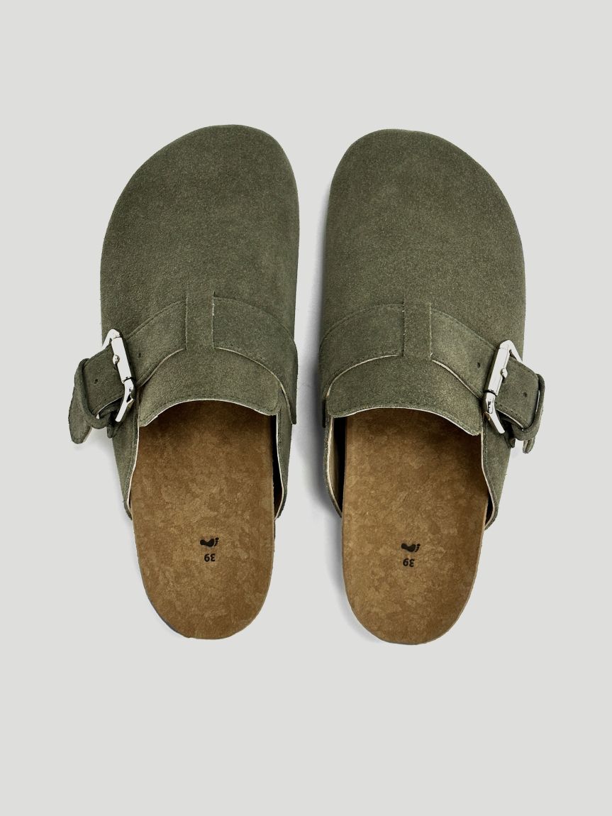 Khaki slippers Homy 