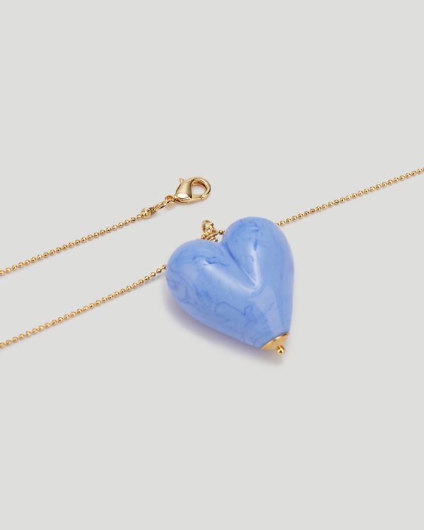 Neck chain Your heart blue