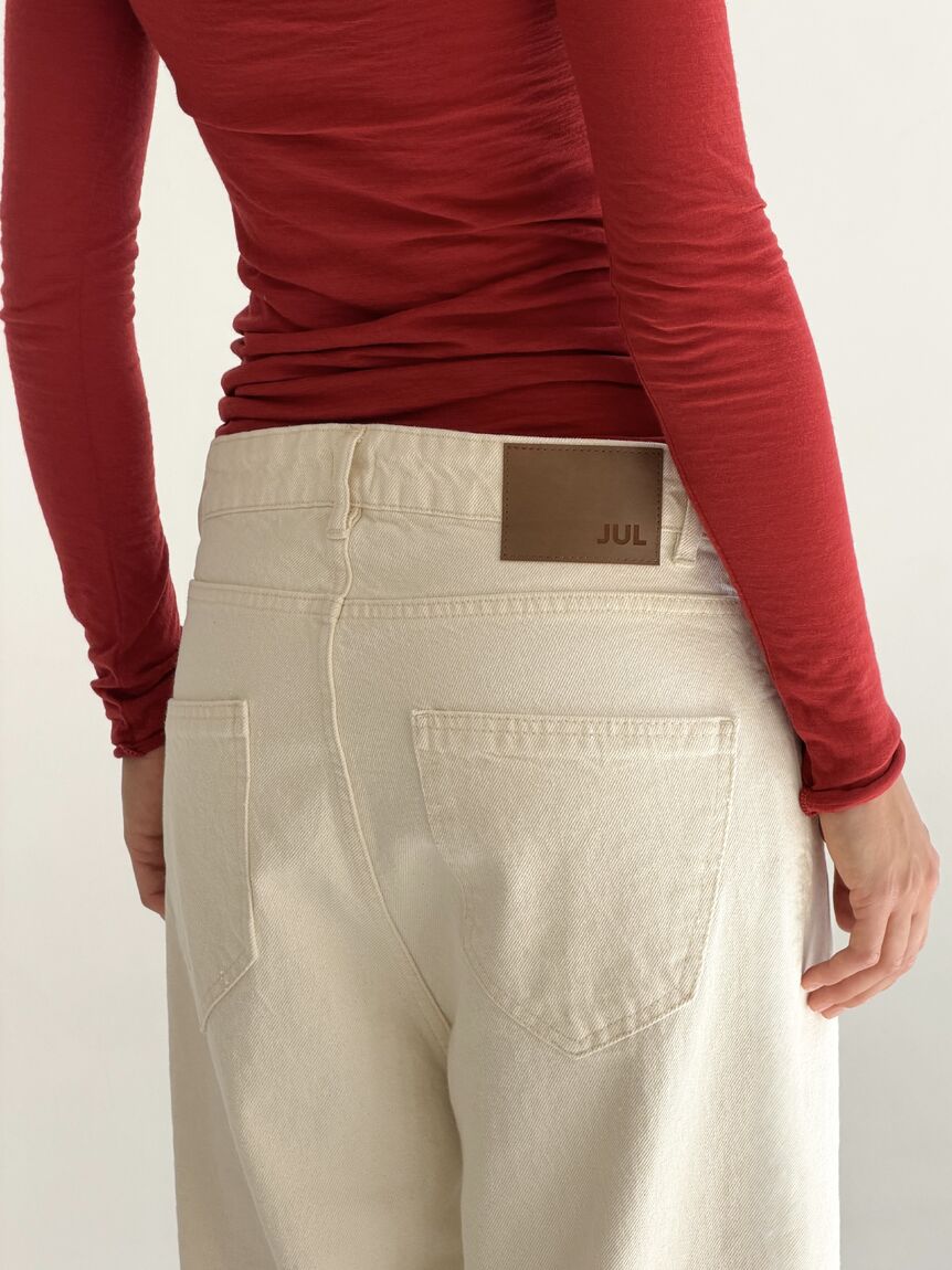 Milk wide jeans