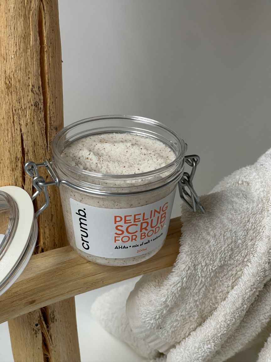 Salt body scrub Santal & Cardamom