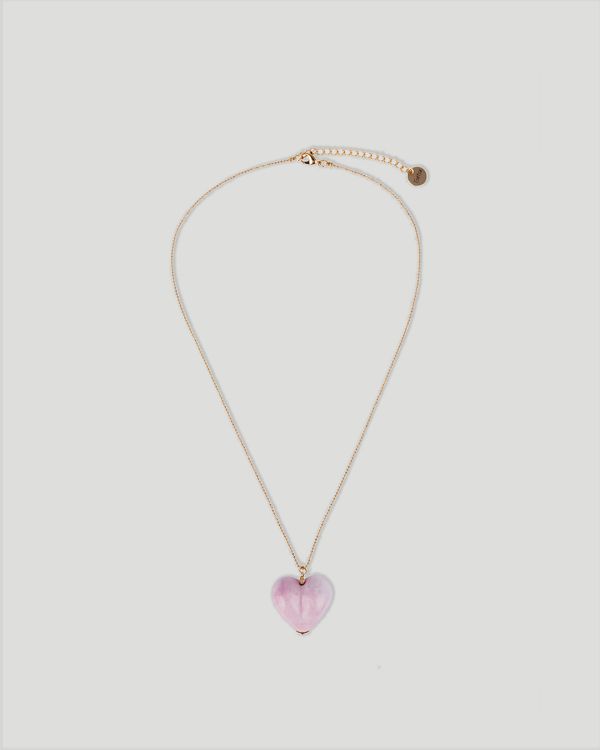 Neck chain Your heart pink