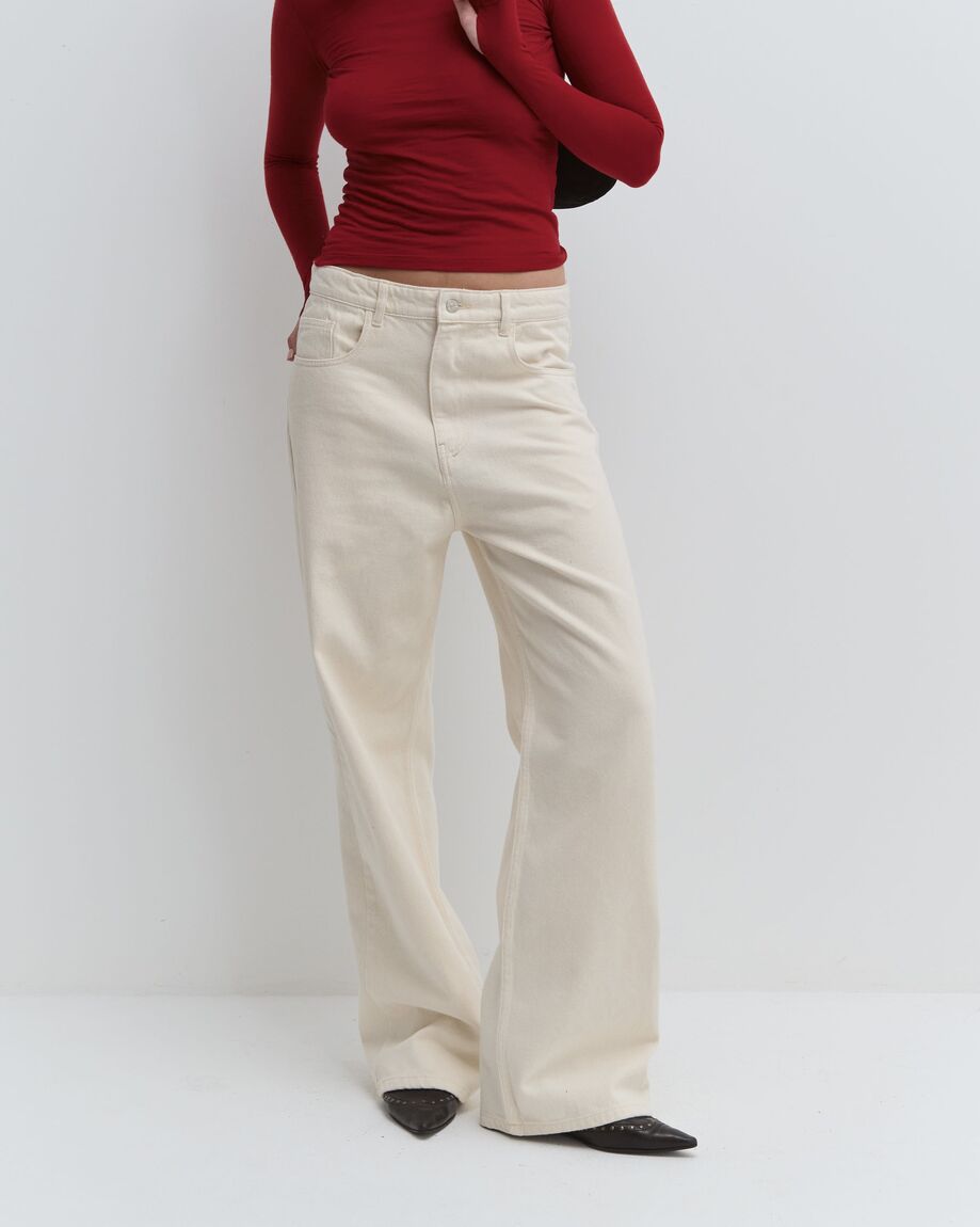 Milk wide jeans