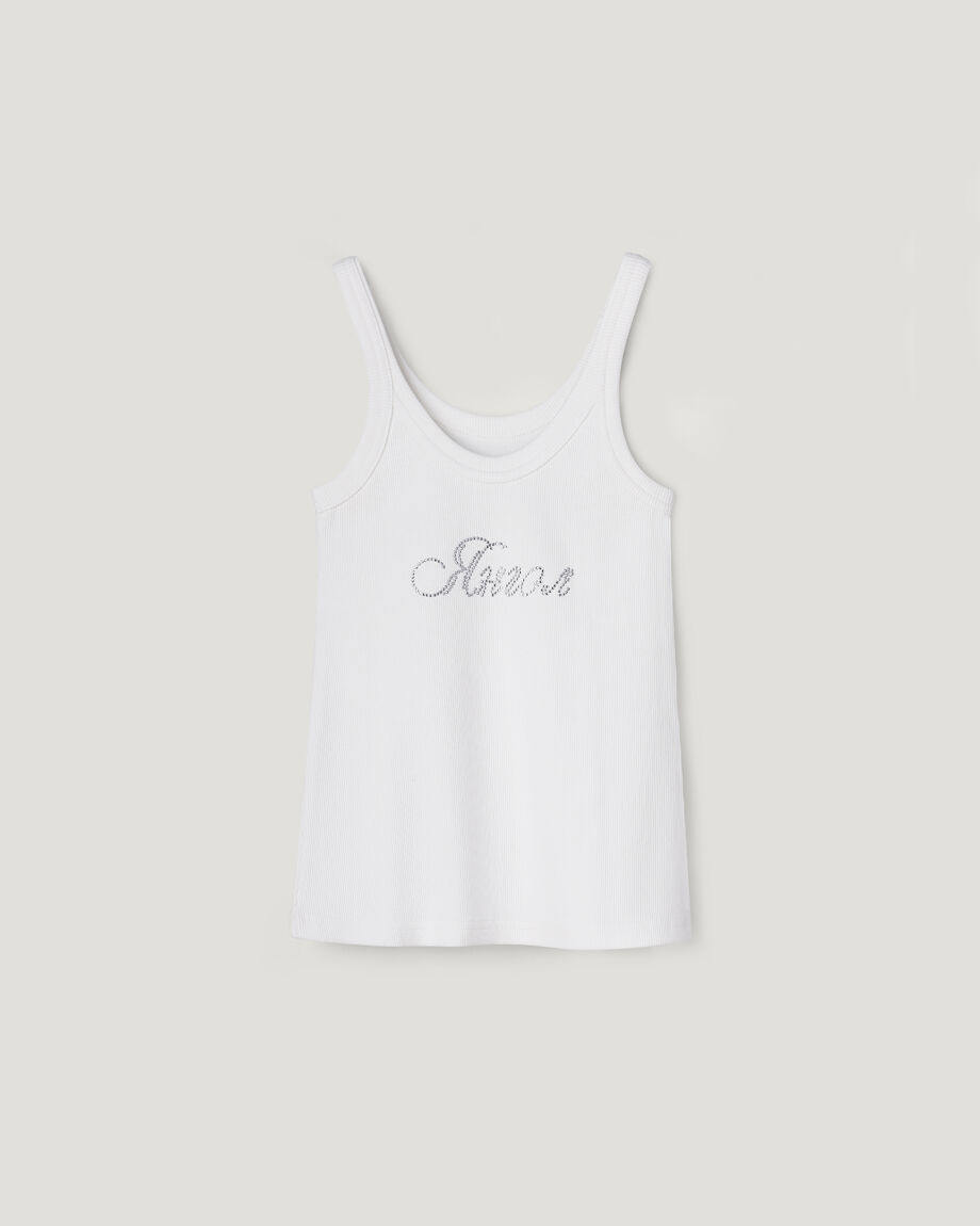 Milky tank top "Yangol"