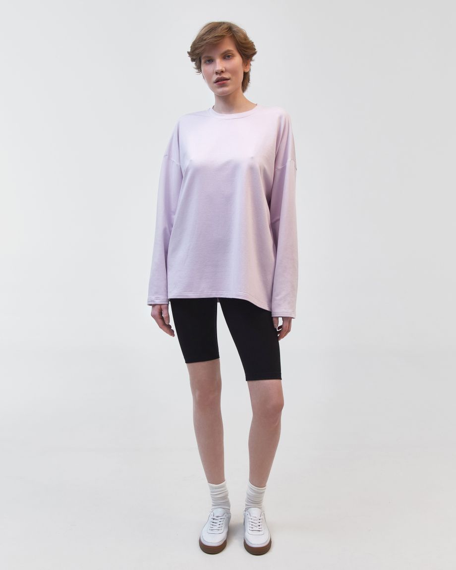 Purple oversized longsleeve