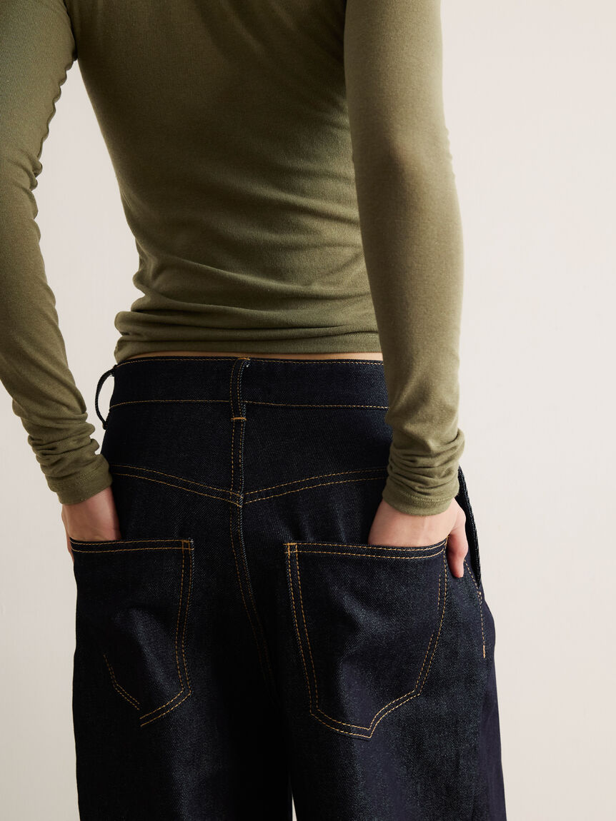 Dark Blue Baggy Jeans