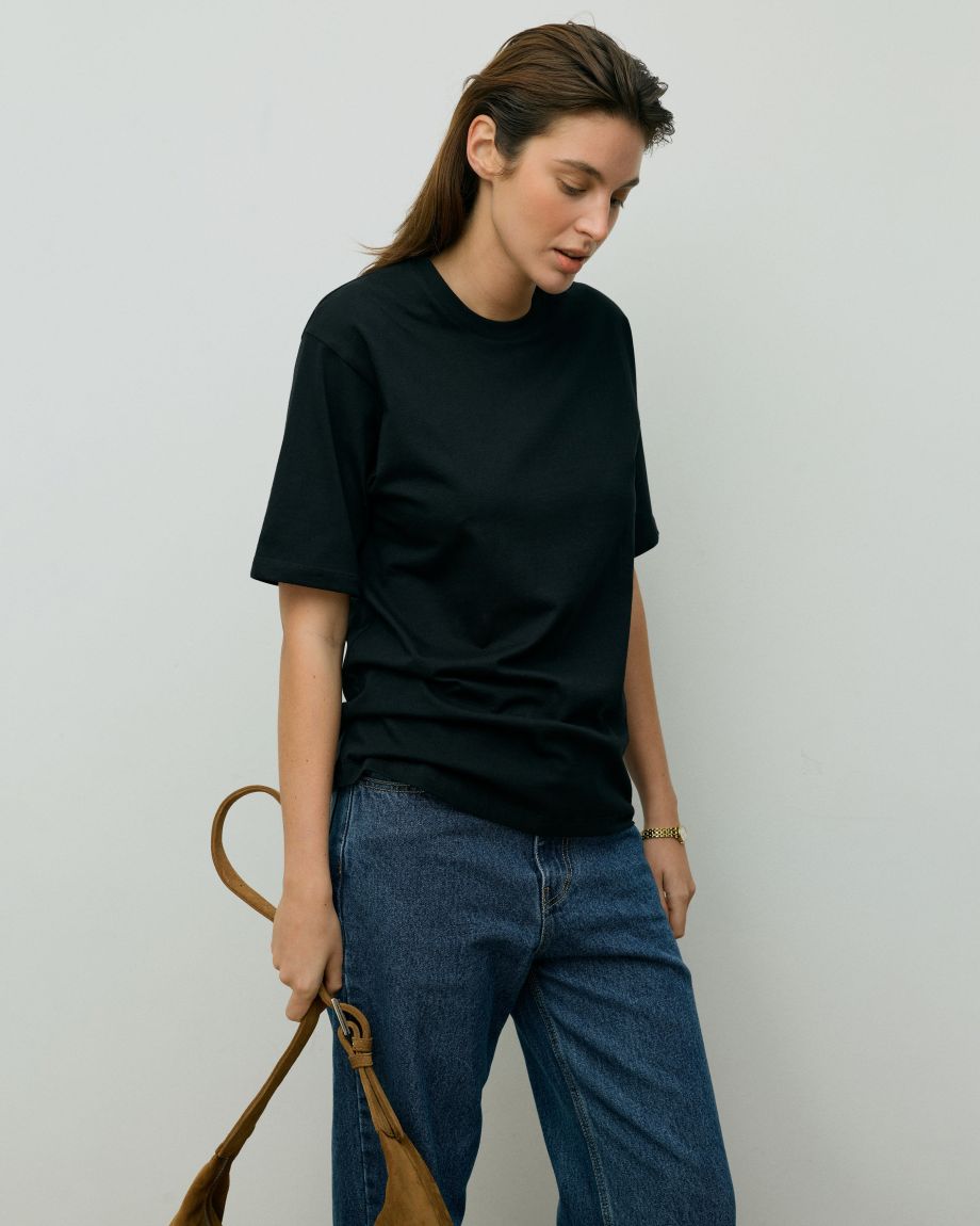 Black Regular Fit T-Shirt