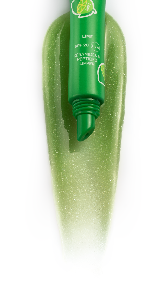 Lipper блиск для губ lime SPF 20
