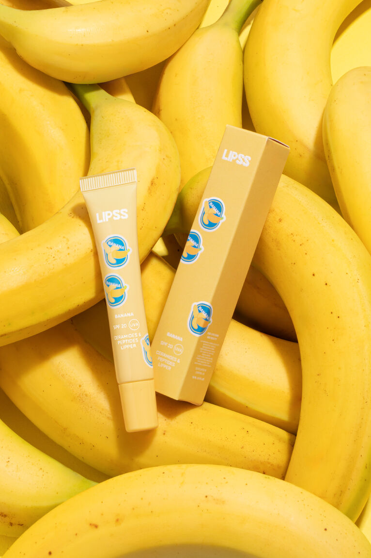 Lipper блиск для губ banana SPF 20