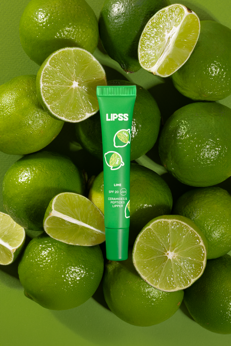 Lipper блиск для губ lime SPF 20