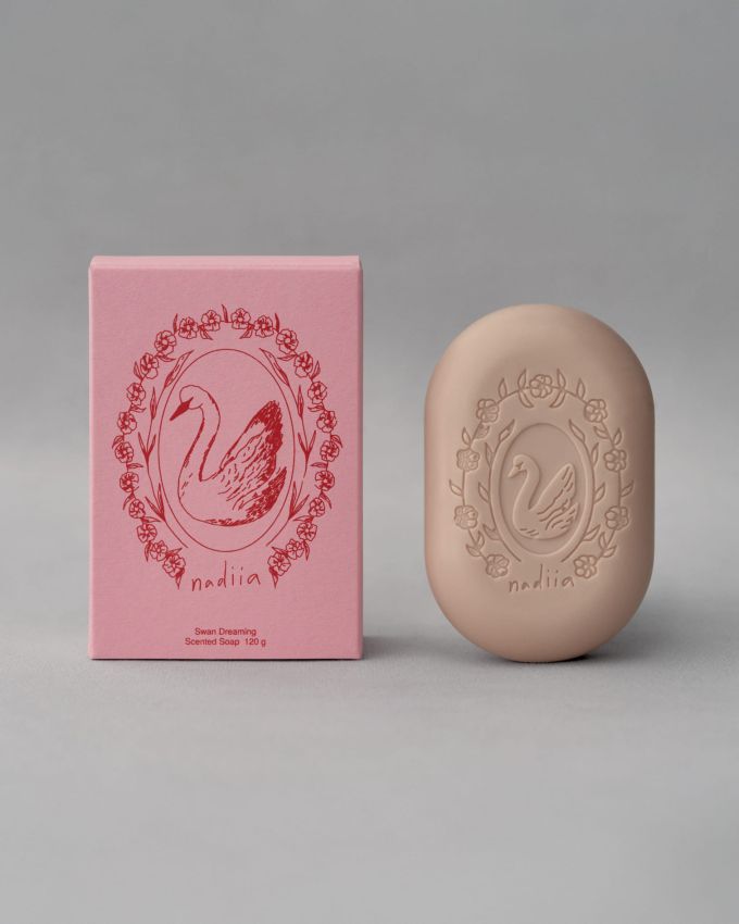 "Swan" perfumed soap