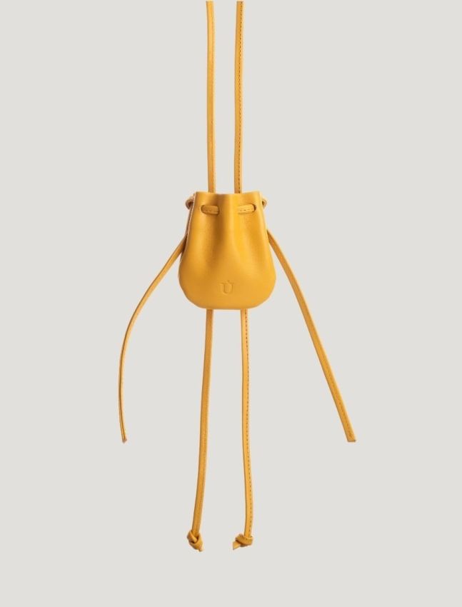 Yellow bag Pouch Mini