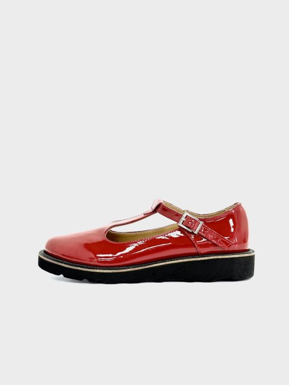Червоні туфлі Mary Jane's