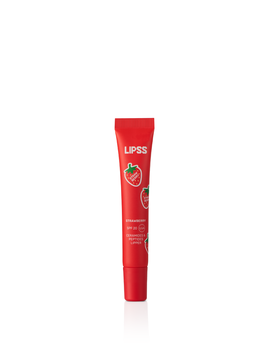 Lipper блиск для губ strawberry SPF 20