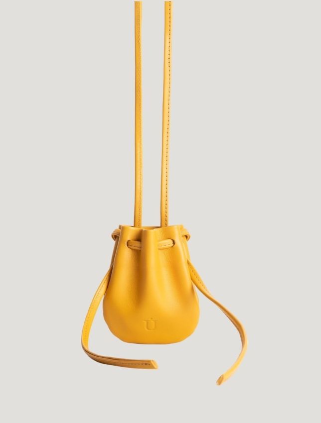 Yellow bag Pouch Mini